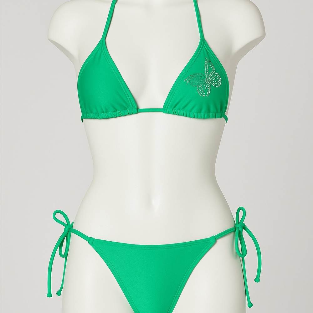 Green Halter Bikini Set Juicy Couture